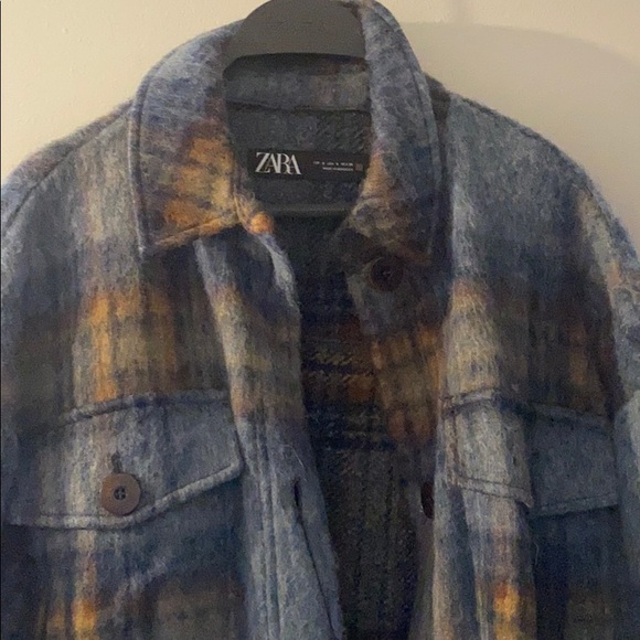 Zara Jackets & Blazers - BRAND NEW LONG SHACKET SIZE S